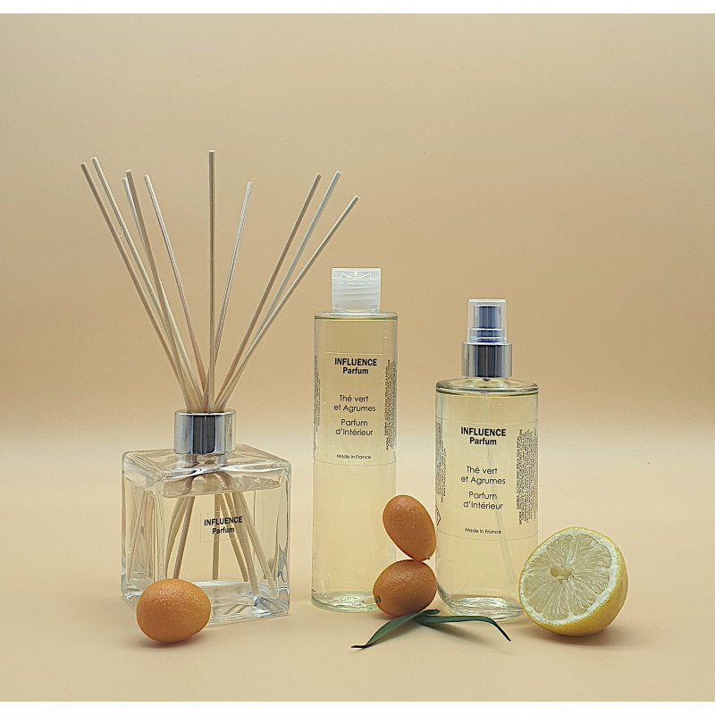 INFLUENCE DUO INTÉRIEUR THÉ VERT & AGRUMES